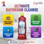 single one bathroom cleaner