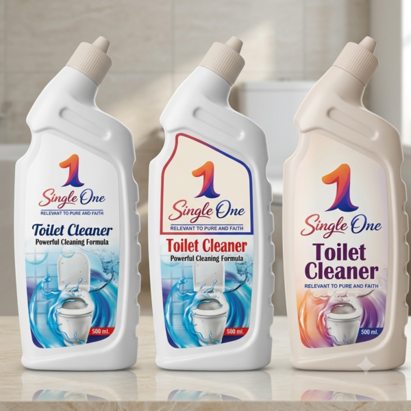 single one toilet cleaner (500ml) – powerful formula