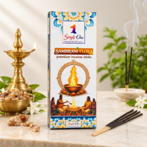 Store sambrani flora incense ritual display 2